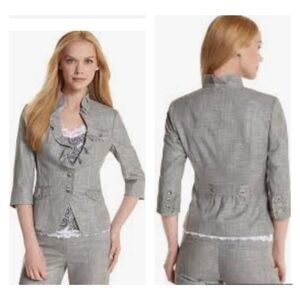 WHITE HOUSE BLACK MARKET 3/4 SLEEVE BLAZER SIZE 0